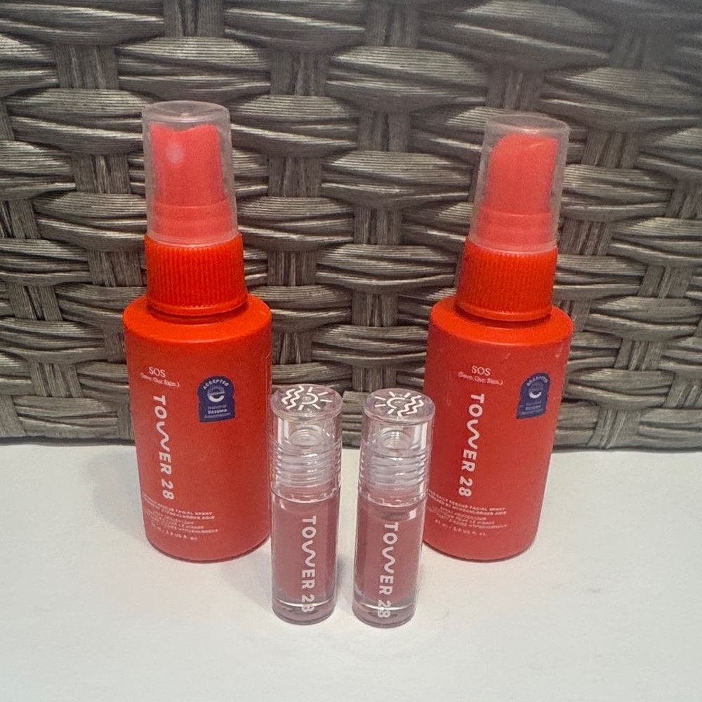 Tower 28 SOS Mist & Lip Oil Pair- two sets